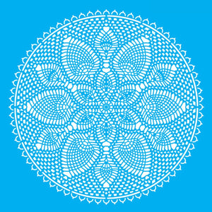 Stencil OPA 30,5x30,5 2731 Mandala Renda III - Palácio da Arte