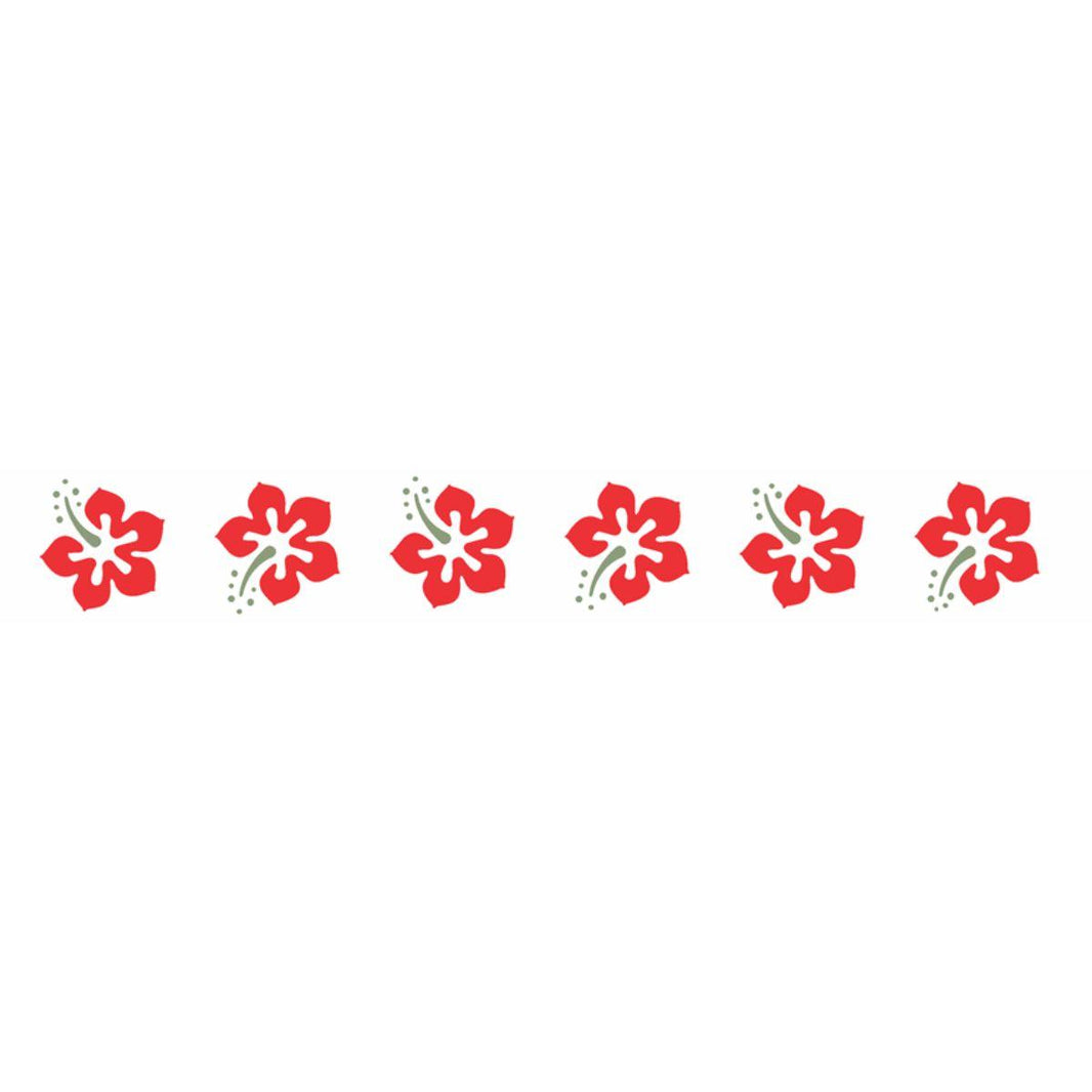 Stencil OPA 4x30 0071 Flor Hibisco - Palácio da Arte