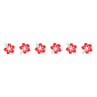 Stencil OPA 4x30 0071 Flor Hibisco - Palácio da Arte