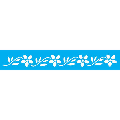 Stencil OPA 4x30 0124 Flores - Palácio da Arte