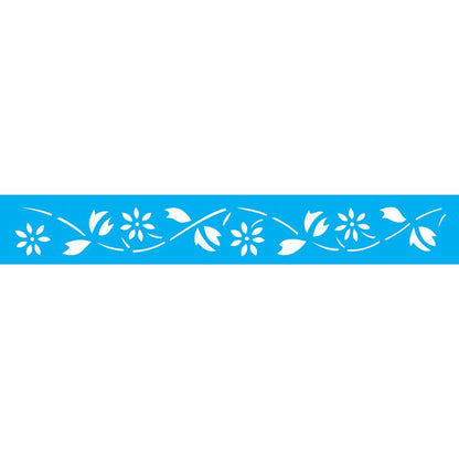 Stencil OPA 4x30 0194 Flores Margaridas - Palácio da Arte