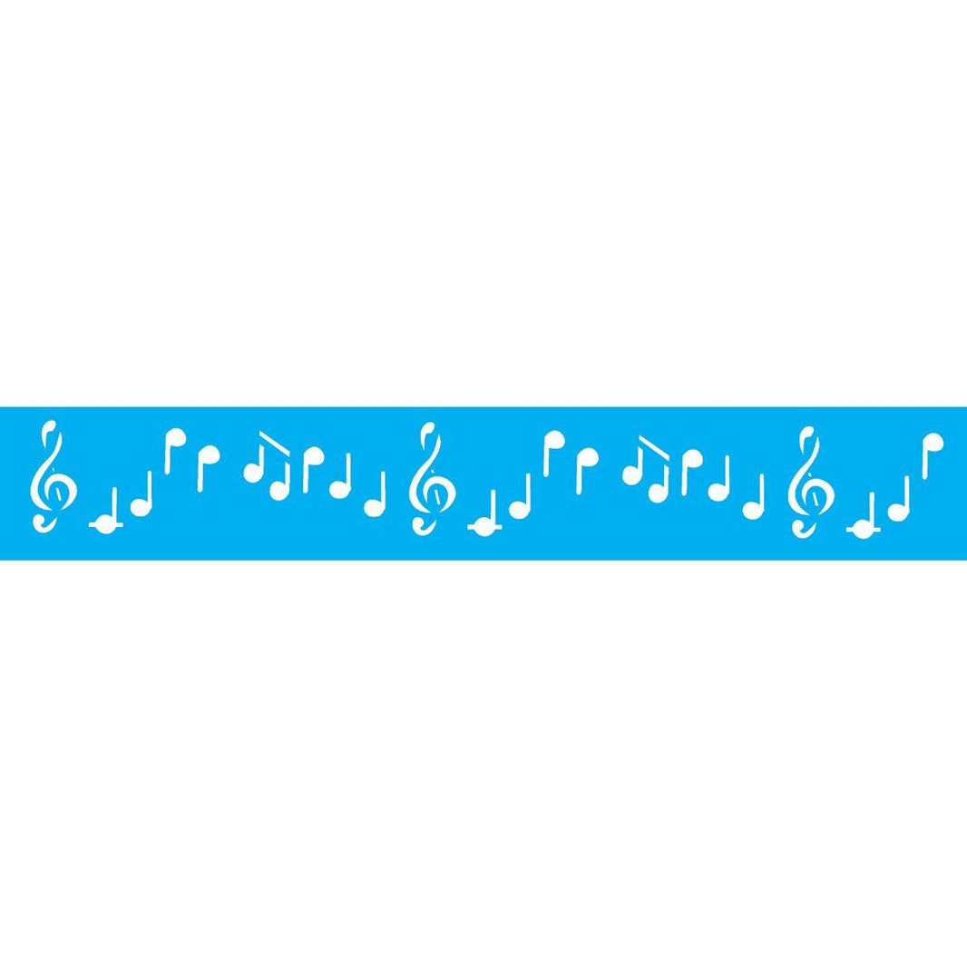 Stencil OPA 4x30 0230 Notas Musicais II - Palácio da Arte