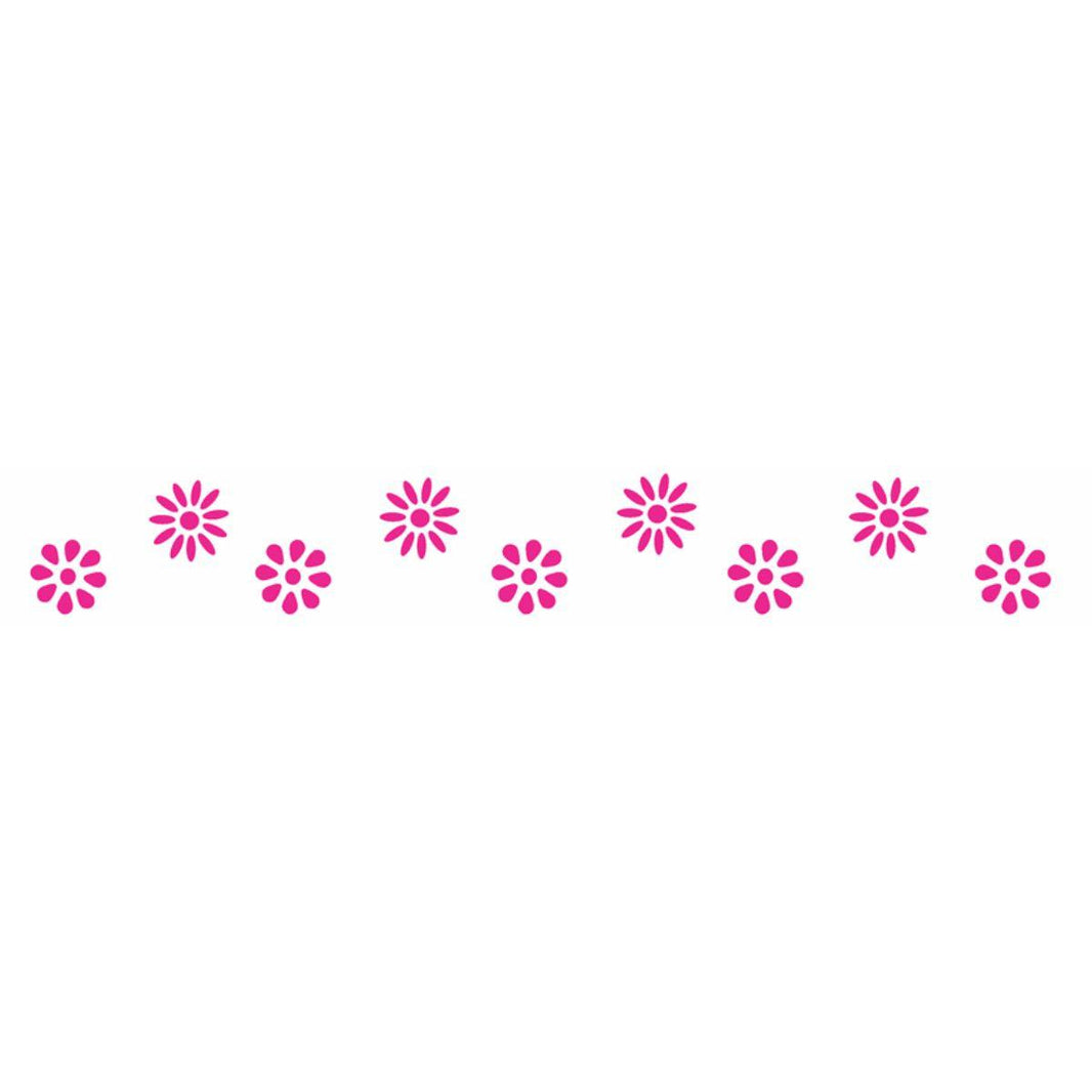 Stencil OPA 4x30 0295 Flores Diversas - Palácio da Arte