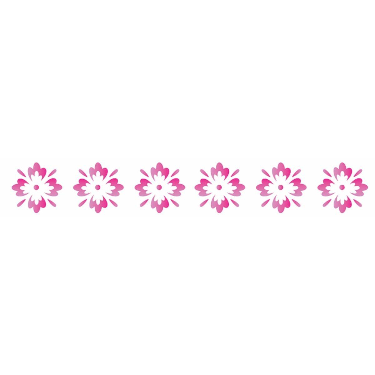 Stencil OPA 4x30 0454 Flores II - Palácio da Arte