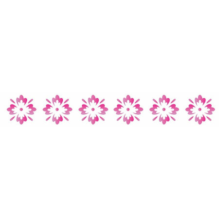 Stencil OPA 4x30 0454 Flores II - Palácio da Arte