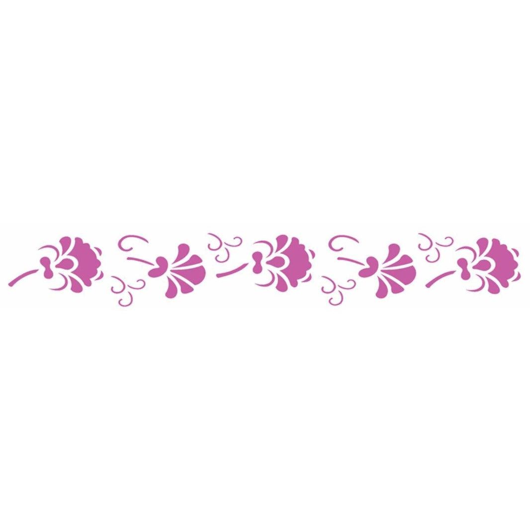 Stencil OPA 4x30 1071 Floral III - Palácio da Arte