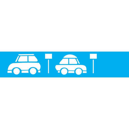 Stencil OPA 6x30 0803 Carros - Palácio da Arte