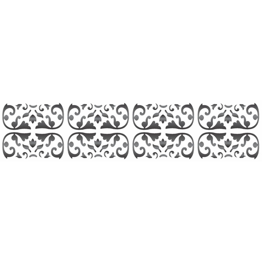 Stencil OPA 6x30 0822 Medieval - Palácio da Arte