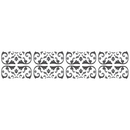 Stencil OPA 6x30 0822 Medieval - Palácio da Arte