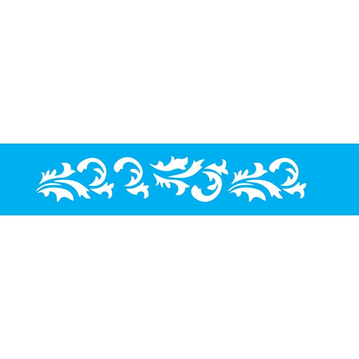 Stencil OPA 6x30 0956 Folhagem II - Palácio da Arte