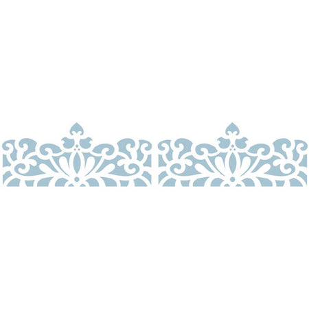 Stencil OPA 6x30 2410 Renda Arabesco Flor - Palácio da Arte