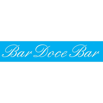 Stencil OPA 6x30 2660 Frase Bar Doce Bar - Palácio da Arte