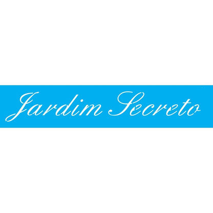 Stencil OPA 6x30 2664 Frase Jardim Secreto - Palácio da Arte