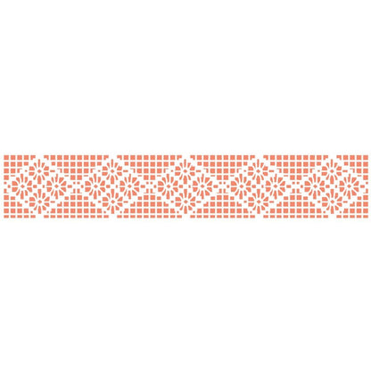 Stencil OPA 6x30 2669 Renda 4 Margaridas - Palácio da Arte