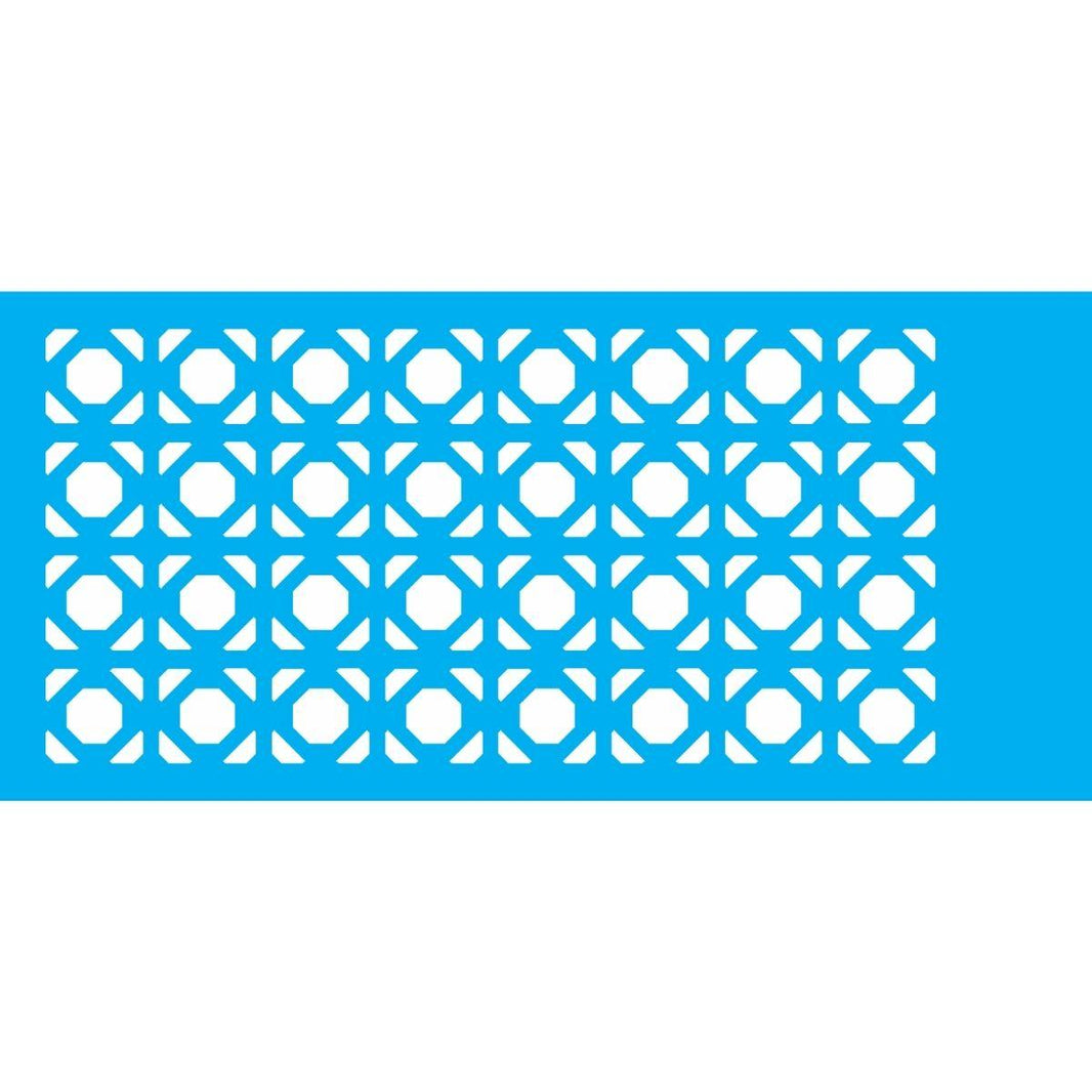 Stencil OPA 7x15 1956 Estampa Geométrica - Palácio da Arte