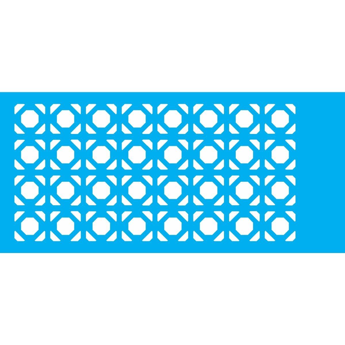 Stencil OPA 7x15 1956 Estampa Geométrica - Palácio da Arte