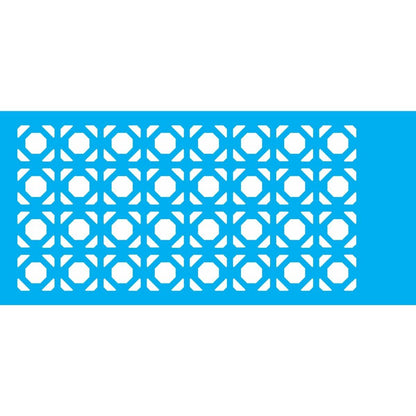 Stencil OPA 7x15 1956 Estampa Geométrica - Palácio da Arte