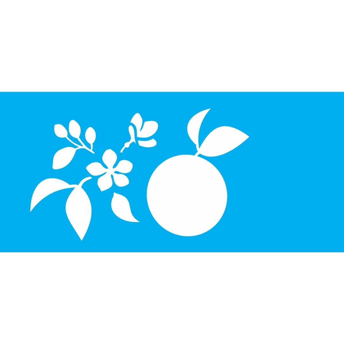 Stencil OPA 7x15 1959 Flor de Laranjeira - Palácio da Arte