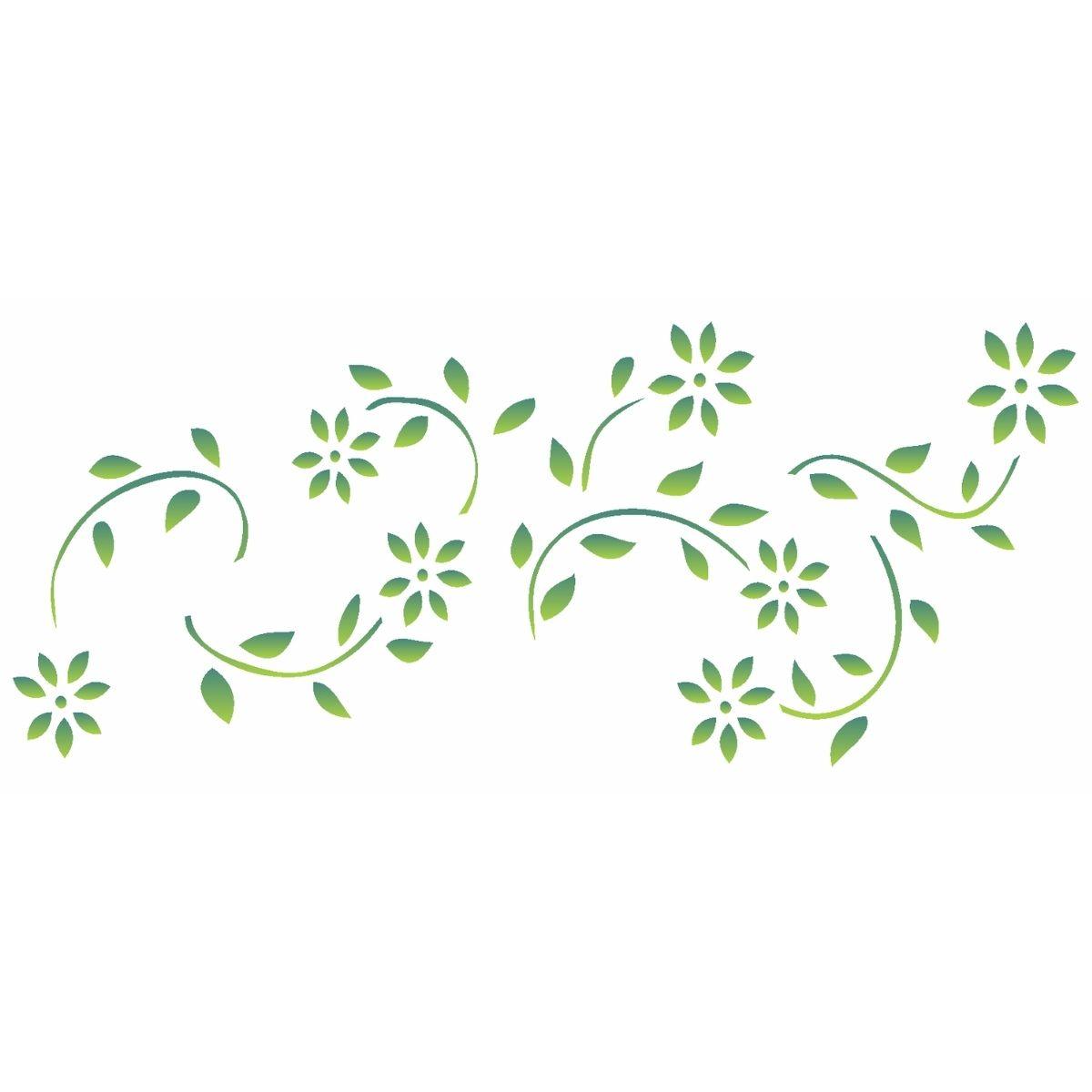 Stencil OPA 7x15 1963 Flores Margarida - Palácio da Arte