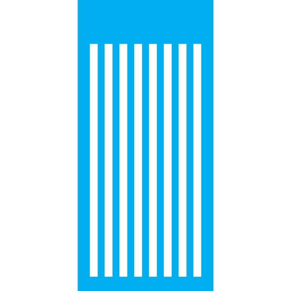 Stencil OPA 7x15 1967 Listras Grandes - Palácio da Arte