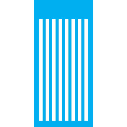 Stencil OPA 7x15 1967 Listras Grandes - Palácio da Arte