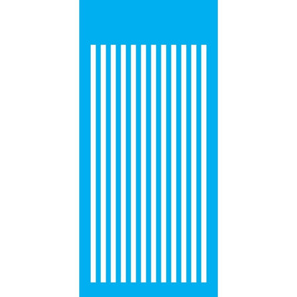 Stencil OPA 7x15 1968 Listras Pequenas - Palácio da Arte