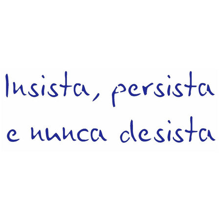 Stencil OPA 7x15 2324 Frase Insistir - Palácio da Arte