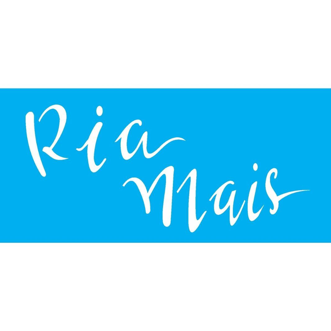 Stencil OPA 7x15 2490 Frase Ria Mais - Palácio da Arte