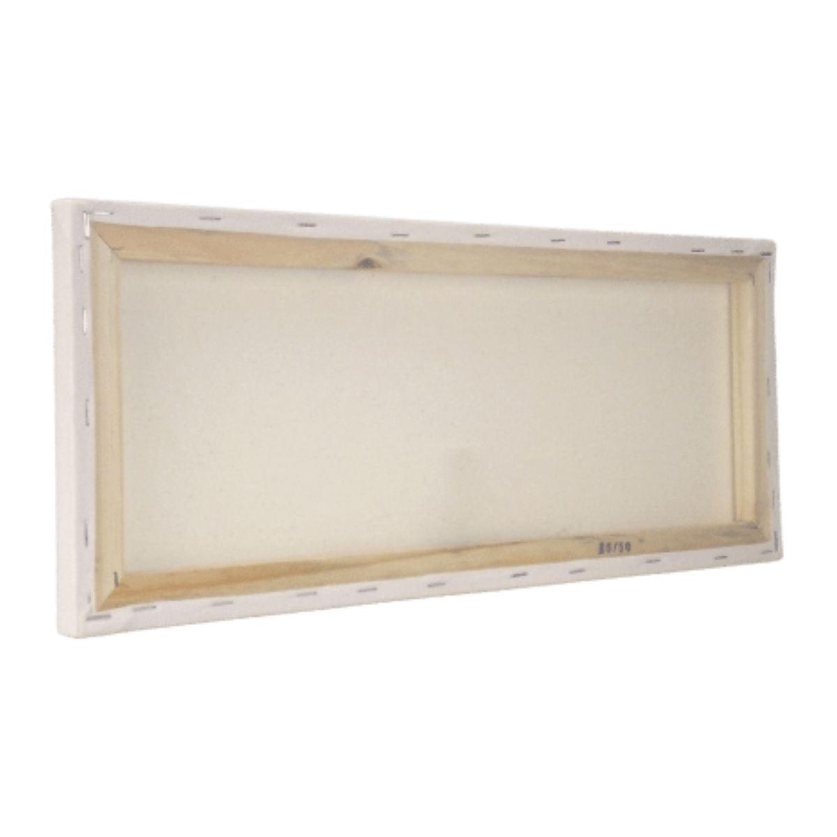 Tela para Pintura 15x45x2cm Chassi Simples Virada - Palácio da Arte