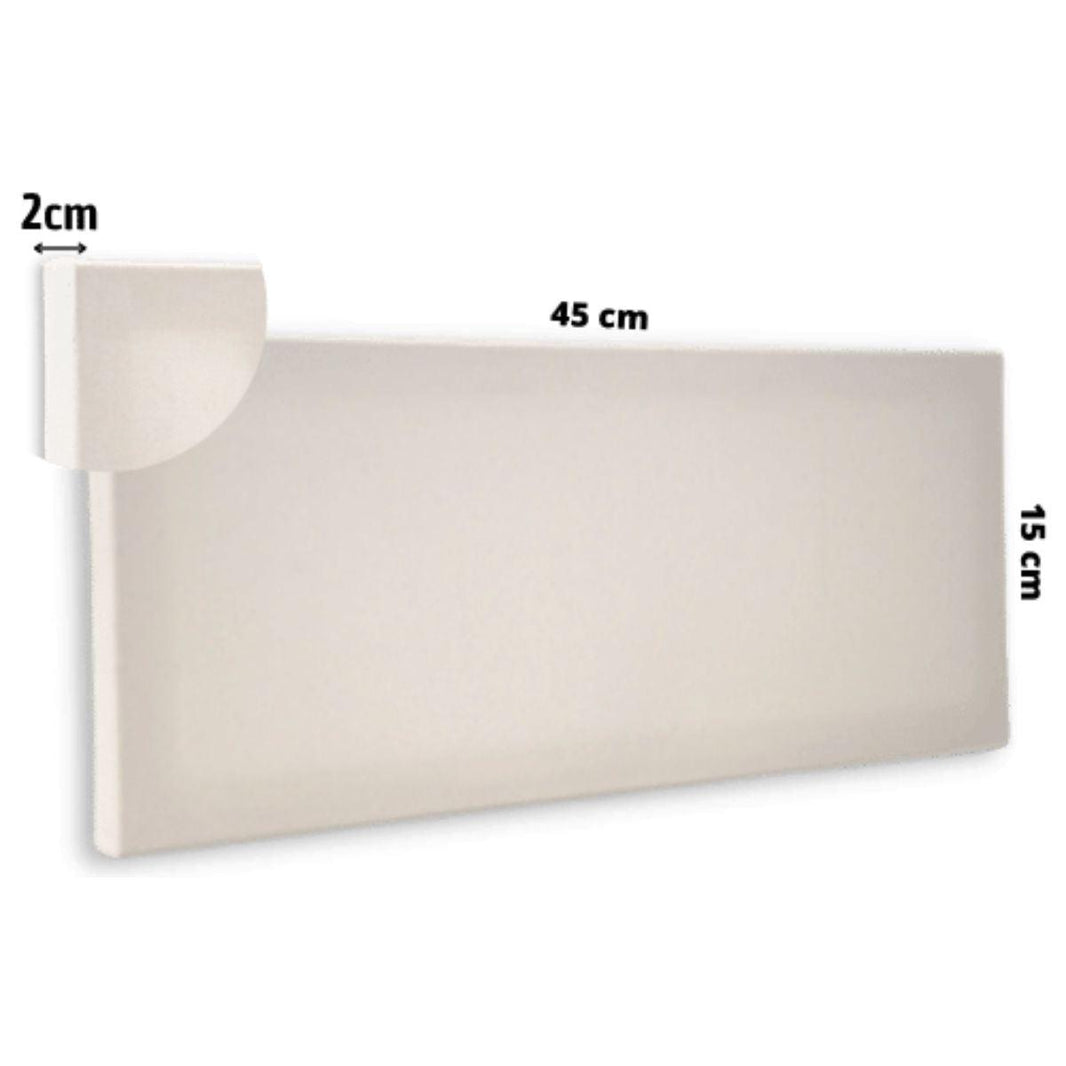 Tela para Pintura 15x45x2cm Chassi Simples Virada - Palácio da Arte