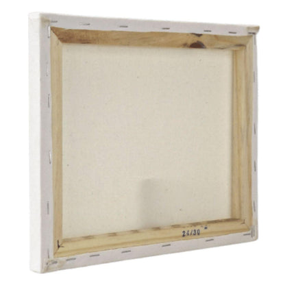 Tela para Pintura 24x30x2cm Chassi Simples Virada - Palácio da Arte