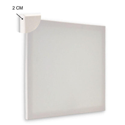 Tela para Pintura 60x60x2cm Chassi Simples Virada - Palácio da Arte