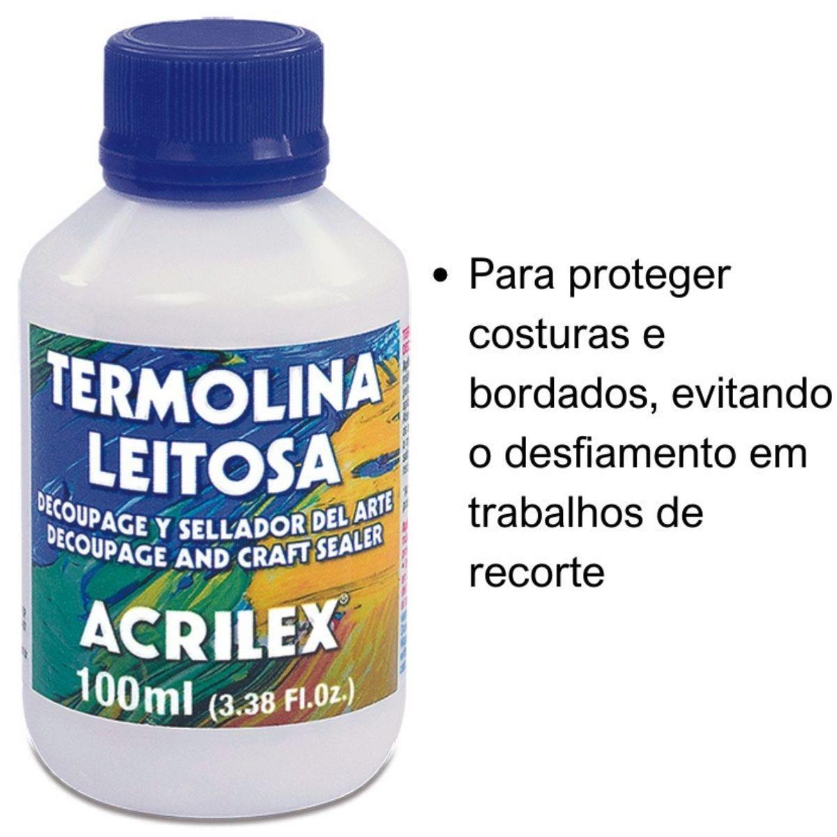 Termolina Leitosa Impermeabilizante Acrilex 100ml - Palácio da Arte