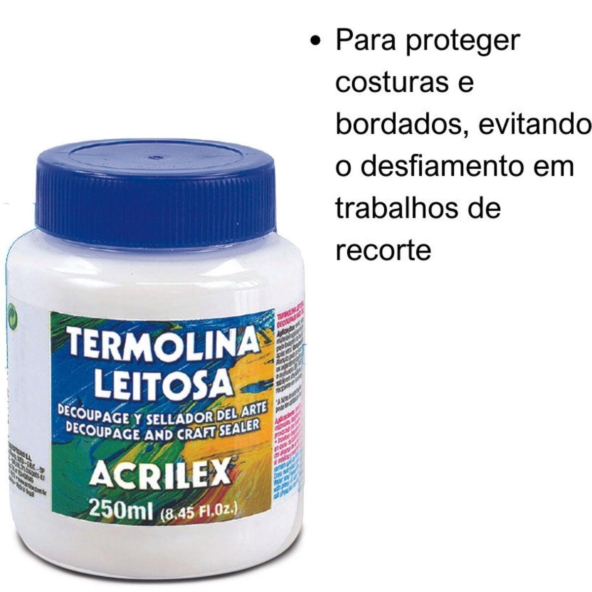 Termolina Leitosa Impermeabilizante Acrilex 250ml - Palácio da Arte