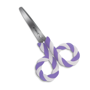 Tesoura Escolar Pirulito Acrilex 13,5cm Lilás - Palácio da Arte