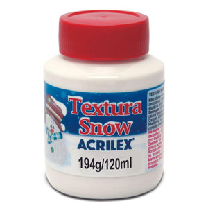 Textura Snow Acrilex Efeito de Neve 120ml 876 Neve Glitter - Palácio da Arte