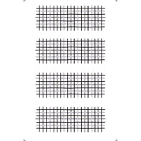 Transfer Litoarte 19,5x29,5 TIB-035 Estampinhas Xadrez PeB
