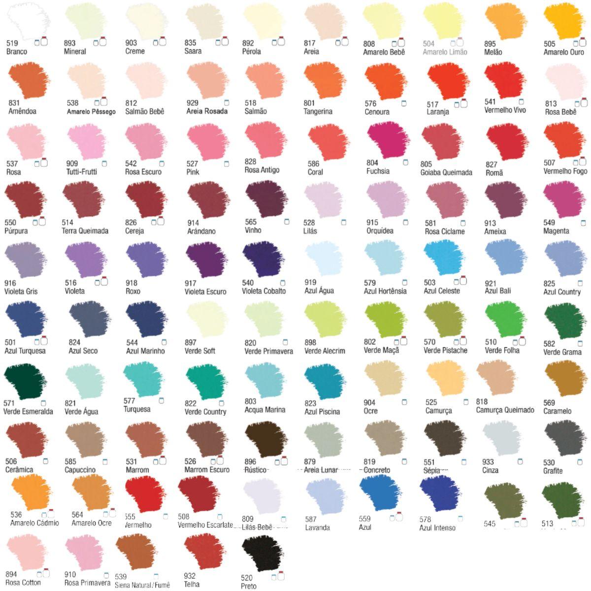 Tinta Acrílica 150ml Artistica Mix True Colors - Palácio da Arte