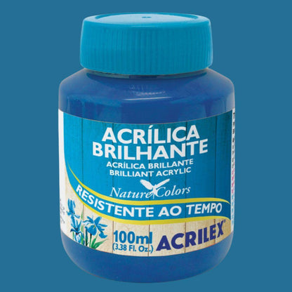 Tinta Acrílica Brilhante Acrilex 100ml Nature Colors Resistente ao Tempo - Palácio da Arte