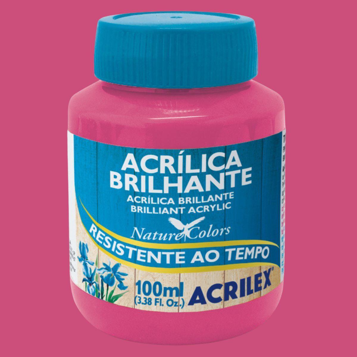 Tinta Acrílica Brilhante Acrilex 100ml Nature Colors Resistente ao Tempo - Palácio da Arte
