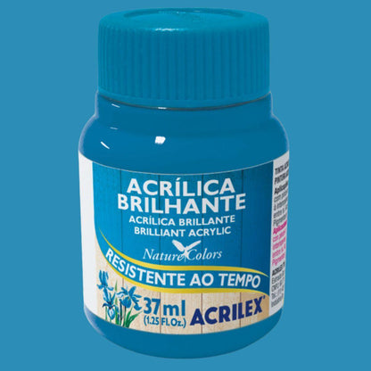 Tinta Acrílica Brilhante Acrilex 37ml Nature Colors Resistente ao Tempo - Palácio da Arte