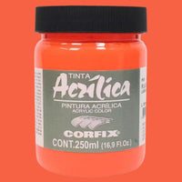 Tinta Acrílica Corfix 250ml Fluorescente - Palácio da Arte
