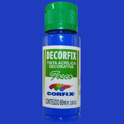 Tinta Acrílica Decorfix Corfix 60ml Fosca - Palácio da Arte