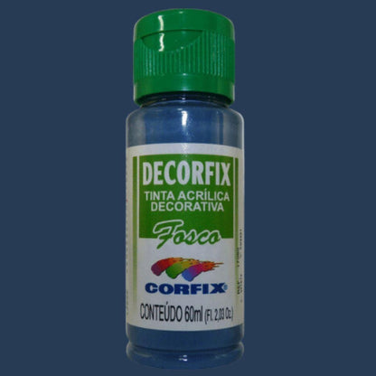 Tinta Acrílica Decorfix Corfix 60ml Fosca - Palácio da Arte