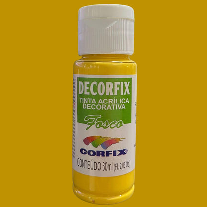 Tinta Acrílica Decorfix Corfix 60ml Fosca - Palácio da Arte