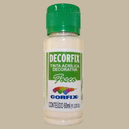Tinta Acrílica Decorfix Corfix 60ml Fosca - Palácio da Arte