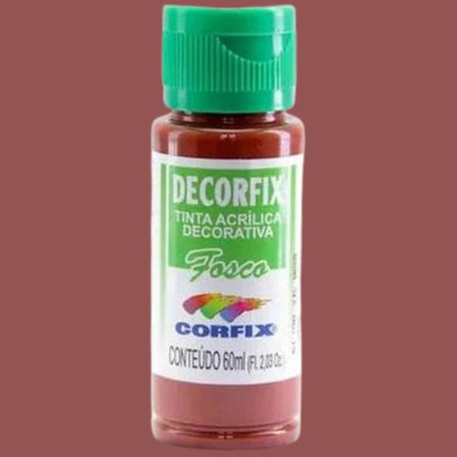 Tinta Acrílica Decorfix Corfix 60ml Fosca - Palácio da Arte