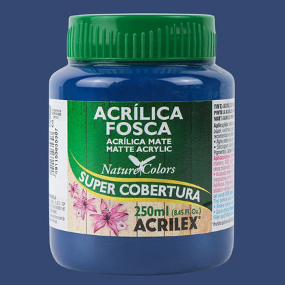 Tinta Acrílica Fosca Acrilex 250ml Nature Colors Alta Cobertura - Palácio da Arte