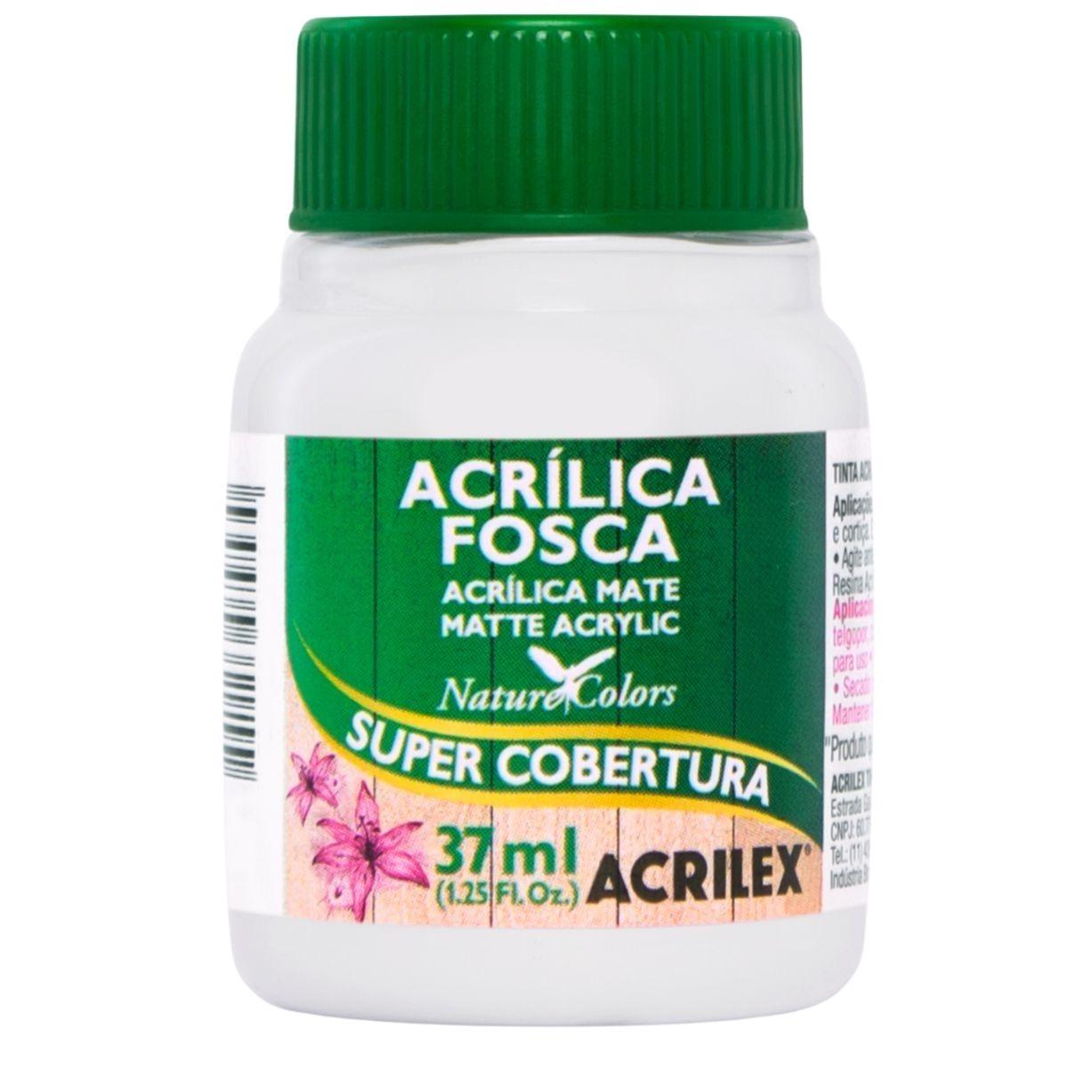 Tinta Acrílica Fosca Acrilex 37ml Nature Colors Alta Cobertura - Palácio da Arte