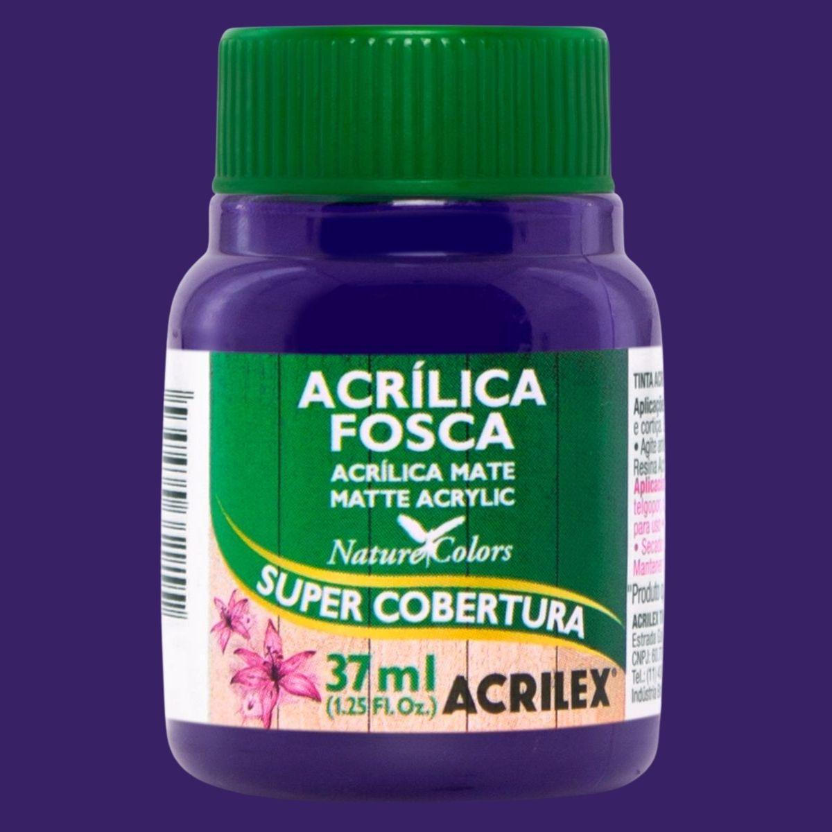 Tinta Acrílica Fosca Acrilex 37ml Nature Colors Alta Cobertura - Palácio da Arte